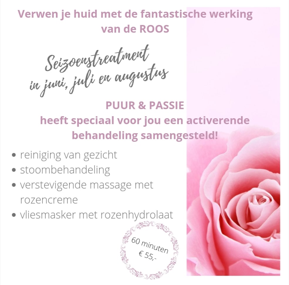 rozenbehandeling-huidverzorging puur en passie rozenbehandeling-huidverzorging puur en passie
