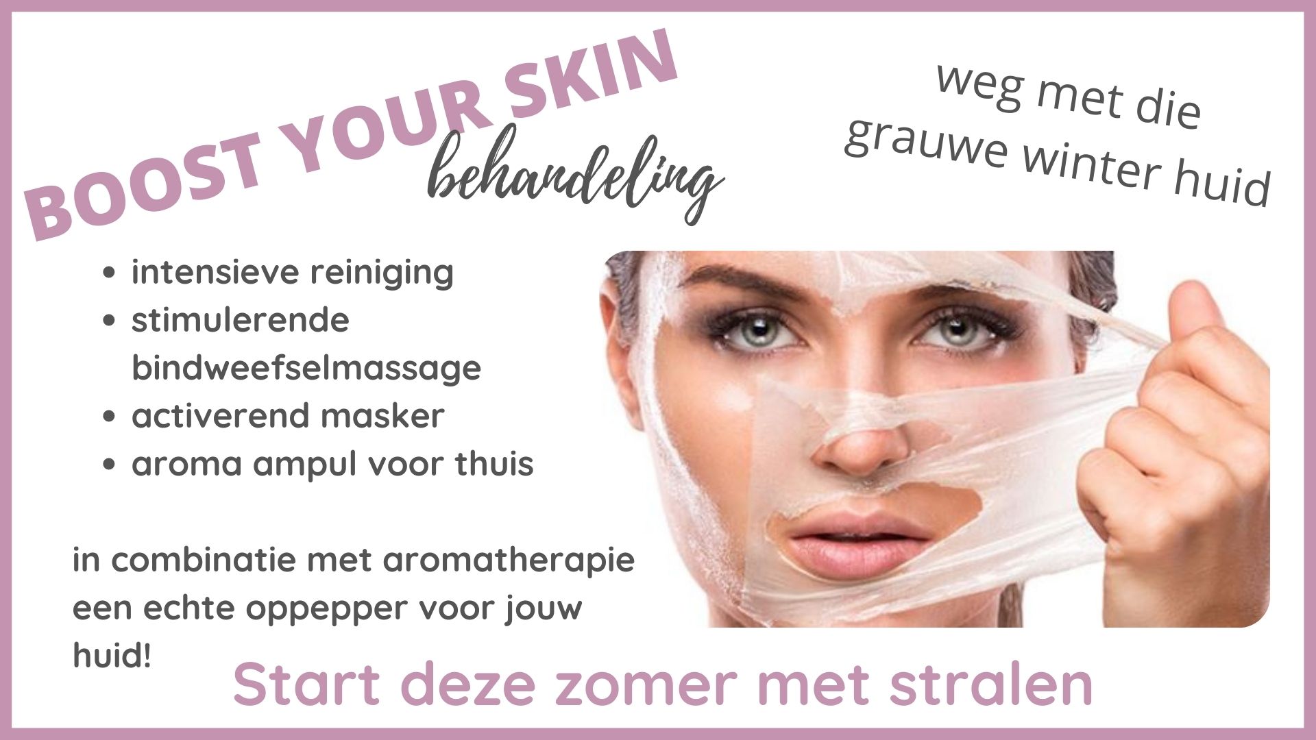 Boost your skin